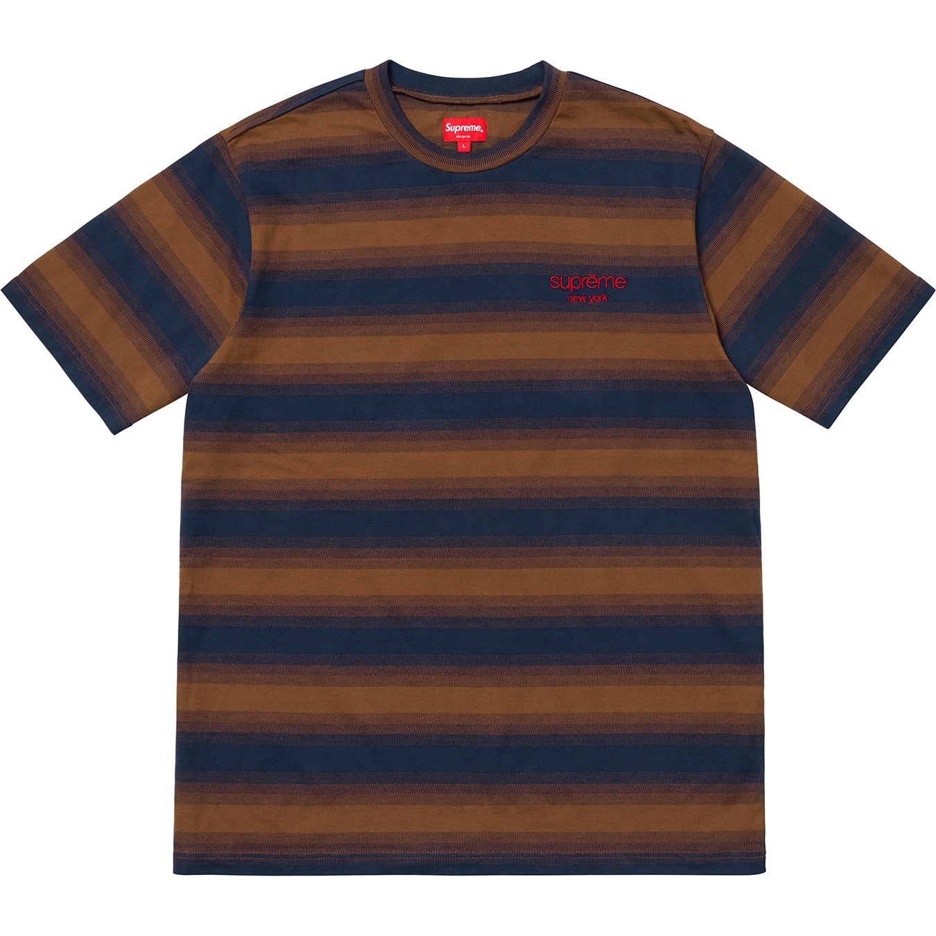 Gradient Striped S/S Top view 5